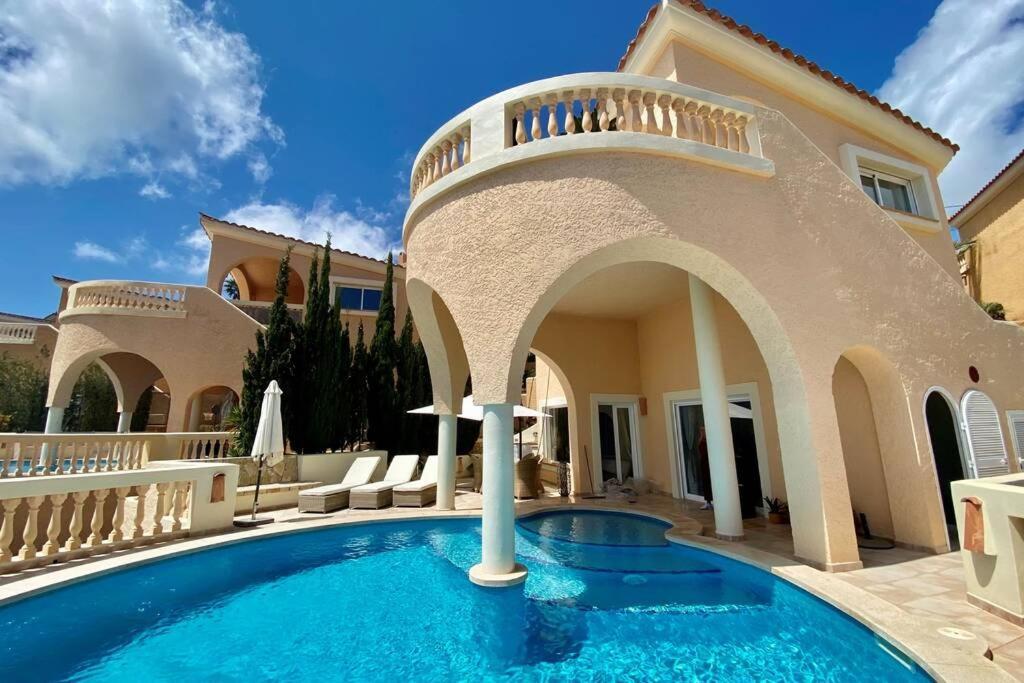 Meerblick Villa "Buena Vista" In Santa Ponsa, Mallorca Экстерьер фото