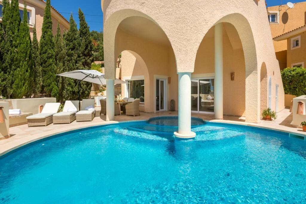 Meerblick Villa "Buena Vista" In Santa Ponsa, Mallorca Экстерьер фото